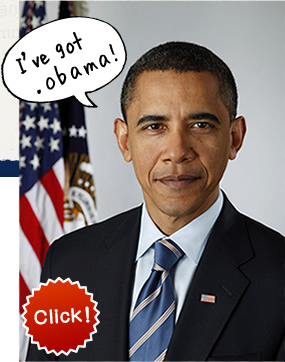 I've got .obama !