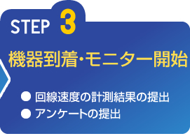 STEP3 ご利用開始